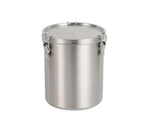 Airtight Stainless Steel Canister for Coffee Storage Grounds Whole Beans Tea Flour Sugar Spices Pantry Organization 520ml to 2500ml (1600ml)