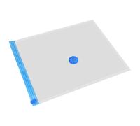 Airtight Vacuum Seal Bag for Clothes, Compression Bag with Easy To Use Valve System, Durable Transparent Vacuum Storage Bag for Blankets Pillows Seaso