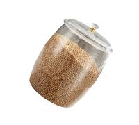 Airtights Clear Canisters for Organizing Countertop Accessory in Modern Homes Seasoning Storage Jar