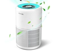 AIRTOK Air Purifier with Aromatherapy Function, Air Purifier Allergy Sufferers, 4 Levels Air Filter Can Hold 99.97% Dust, Pollen and Other Ultrafine Particles, H13 HEPA Air Purifier with 3 Speed
