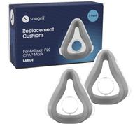 AirTouch F20 Replacement Cushion - 2 Pack Premium Cushions for AirTouch F20 Full Face Mask - Comfort, Secure Seal & Long-Lasting Fit (Large)