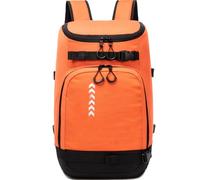 AIRTTUZ Ski Boot Bag - Ski and Snowboard Boots Backpack，Excellent for Travel with Waterproof Exterior & Bottom - for Men, Women and Youth. (ORANGE)