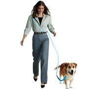 AIRUIDOG Hands Free Dog Leash, Multifunctional Crossbody Waist Leash for Dogs Walking Reflective Heavy Duty Running Dog Leashs for Medium and Large Dogs Walking,Jogging,Running,Training (Blue)