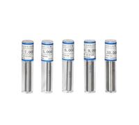 AIRUIXI 1mm,2mm,3mm,4mm,5mm,6mm,7mm,8mm,9mm,10mm Range 10Pcs Precision Pin Gauge,Smooth Plug Gauge Hole Gauge