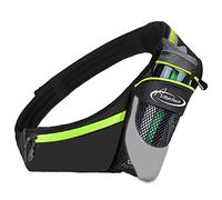 AiRunTech Running Belt with Water Bottle Holder No Bounce Hydration Belts for Runners (Without Bottle Hydration Belt L)