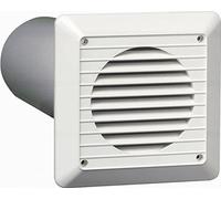 Airvent 401901 Wall Fixing Kit in White for 4" Extractor Fan