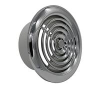 Airvent 404147 Ceiling Vent Cover Circle Air Duct Cover Round Grille 100mm 4" - Chrome