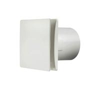 Airvent Tile Fan with Timer & Humidistat in White Airvent White