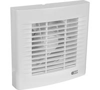Airvent White Kitchen Extractor Fan with Pullcord 6" 150mm - Wall or Window