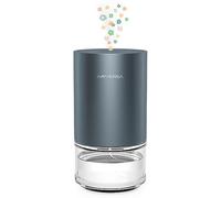 Airversa Essential Oil Diffuser Waterless Aromatherapy Diffusers for Home Large Room, Bedroom, Car, Office, Desk, Battery Operated, Small Diffuser for Pure Scent, 100mL Capacity, AN9 (Grey)