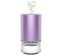 Airversa Waterless Essential Oil Diffuser Aromatherapy Diffusers for Home Large Room, Bedroom, Car, Office, Desk, Battery Operated, Small Diffuser for Pure Scent, 100mL Capacity, AN9 (Lavender)