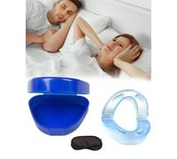 AirVex Pro Anti Snoring Mouthpiece, Adjustable Snoring Mouth Guard for Sleep, Reusable Anti Snoring Device for Men & Women, Comfortable Night Mouthpiece for Quiet Breathing (1 pcs)