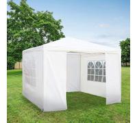 Airwave 3m x 3m Party Tent Marquee with FREE Windbar, Water Resistant, 4 Sides