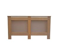 Airwave Radiator Cover Diamond Style Unpainted MDF Radiator Heating Cover (Large)