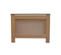 Airwave Radiator Cover Diamond Style Unpainted MDF Radiator Heating Cover (Medium)