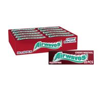 Airwaves Cherry Menthol Sugar Free Chewing Gum Bulk Multipack Box, 30x10 | Sharp Menthol Kick with Sweet Cherry Taste, Sugar Free Chewing Gum, Ideal for Travel & Feastival Essentials & Study Focus Aid