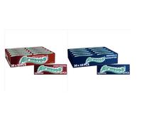 Airwaves Chewing Gum - 2 Cases with 30 Packs of 10 Pieces (600 Total) - Cherry Menthol and Menthol & Eucalyptus flavour