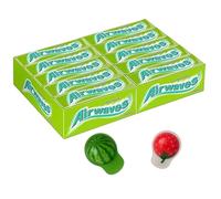 Airwaves Ginger Lime Chewing Gum 14g (Pack of 30) - Sugar Free Strong Ginger Flavour Gum - Fresh Breath Bulk Pack (2 x Gummy Candy 10g)