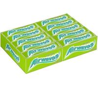 Airwaves Lime & Ginger Chew gum -14g, Lime & Ginger Chewing Gum Sugarfree Healthy Teeth & Gums