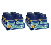 Airwaves Menthol & Eucalyptus Chewing Gum, 2 Cases with 6 Packs of 46 Pieces Each