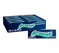 Airwaves Menthol & Eucalyptus Sugar Free Gum - Box of 30
