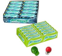 Airwaves Sugar Free Chewing Gum Variety Pack - 1 Box Extreme + 1 Box Lime & Ginger (30 Packs Each) | 60 Packs Total | Bulk Multipack | Long Lasting Freshness