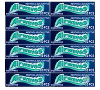 AIRWAVES SUGARFREE CHEWING GUM MENTHOL FRESHNESS FOR CLEAN MOUTH FREE SHIPPING