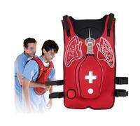 Airway Adult CPR Training Vest Heimlich Training Device for Choking Practice in Nursing and Student Education B