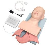 Airway Management Trainer for Professional Tracheal Intubation and Oral Nasal Practice, Advanced Simulation Dummy for Medical Training