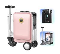Airwheel SE3S 20L Electric Suitcase Smart Rideable Luggage for Travel,Suitable for Adults and Kids (Pink)