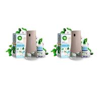 Airwick Aerosol-Free Automatic Air Freshener Spray Kit, Fresh Cotton, 1 Gadget & 1 Refill, 228ml (Pack of 2)