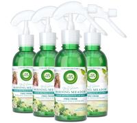 Airwick Air Freshener Spray, Fresh Morning Meadow Scent, Pack of 8, Instant Refreshment, Long-Lasting Room Fragrance, Effective Odor Elimination, Easy Application, Trusted Brand, Home Deodorizer