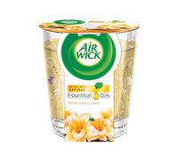 Air Wick Candle White Vanilla Bean Single