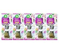 Airwick | Cosy Cottage - Frosted Roses & Mistletoe | Air Freshener Reed Diffuser | 42ml | Pack of 5