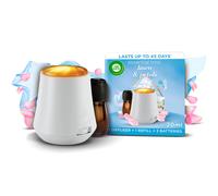 Airwick Essential Mist Diffuser Kit, Linen & Petals,1 Device & 1 refill (20 ml),Natural Essential Oils, Last up to 45 days, Air freshener