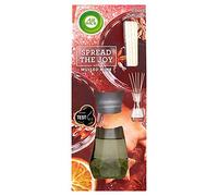 Airwick Essential Oils Reed Diffuser Air Freshener Mulled Wine Scent, 30 milliliters