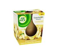 Airwick Fragranced Candle Essential Oil Vanilla & Brown Sugar/105g