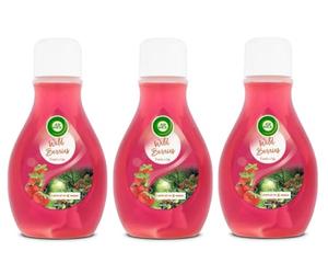 Airwick Fresheners Pull Up Fresh n Up Wild Berries 375ml, Pack of 3
