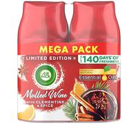 Airwick Freshmatic Autospray Twin Refill Mulled Wine Scent, Cinnamon, 250 ml, Pack of 2