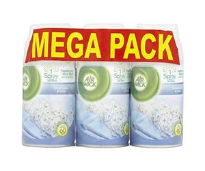 Airwick Max Freshmatic Triple Refill Linen 250ml (Pack of 4) 223600