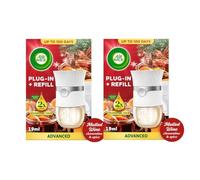 Airwick Mulled Wine Advanced Electrical Plug-In Kit, 19ml, Lasts for up to 100 days, Pack of 2