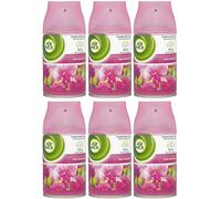 Airwick Pink Sweet Pea Air Freshener, Freshmatic Auto Spray, Refill 250 ml x 6