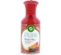 Airwick Air Freshener Pure Aerosol Mulled Wine, Odour Eliminator for Home & Bathroom, Smell Like Christmas Neutralises Odours 250ml