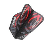 RED DRAGON Airwing Unique Moulded Jonny Clayton Red V-Standard Dart Flights 1 Set Per Pack (3 Dart Flights in total)