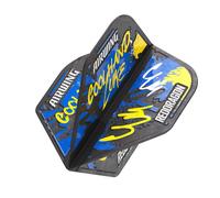 RED DRAGON Airwing Unique Moulded Luke Humphries Black Standard Dart Flights 1 Set Per Pack (3 Dart Flights in total)