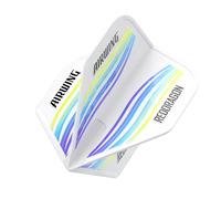 RED DRAGON Airwing Unique Moulded Blue Wave Standard Dart Flights 1 Set Per Pack (3 Dart Flights in total)