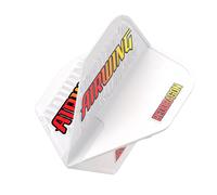 RED DRAGON Airwing Unique Moulded Red Logo Standard Dart Flights 1 Set Per Pack (3 Dart Flights in total)