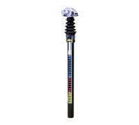 Airwings EXPLETO TRAVEL Spring-Loaded Seat Post with Linear Ball Bearings, 425 mm Length (Hard, Diameter 27.2 mm)