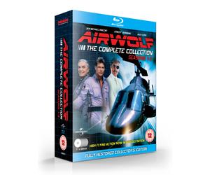 Airwolf The Complete Collection Seasons 1-3 Blu-ray Official UK Release 11 Disc