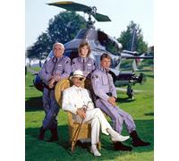 Airwolf (TV) Ernest Borgnine, Jean Bruce Scott, Jan Michael Vincent, Alex Cord 10x8 Photo